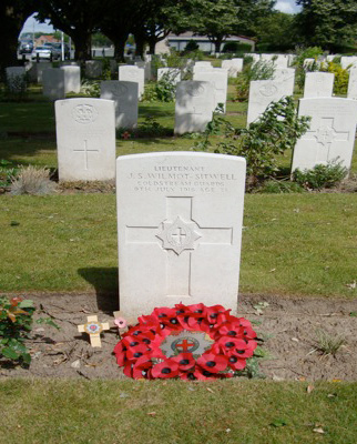 Grave of Lieutenant Wilmot-Sitwell