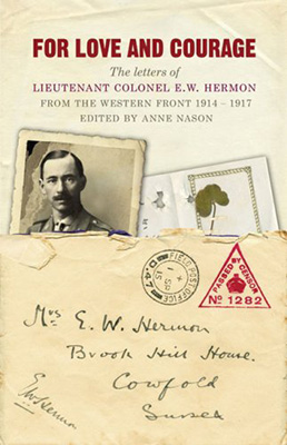 Book cover, For Love and Courage