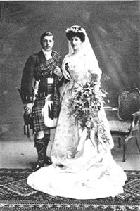 Marriage of Lord Crichton-Stuart and the Hon. Ismay Lucretia Mary Preston 16 June 1906