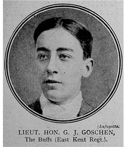 Lieutenant The Hon George Joachim Goschen