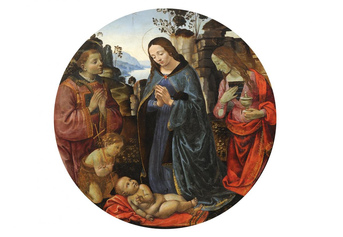 Raffaellino del Garbo, Adoration, JBS 48