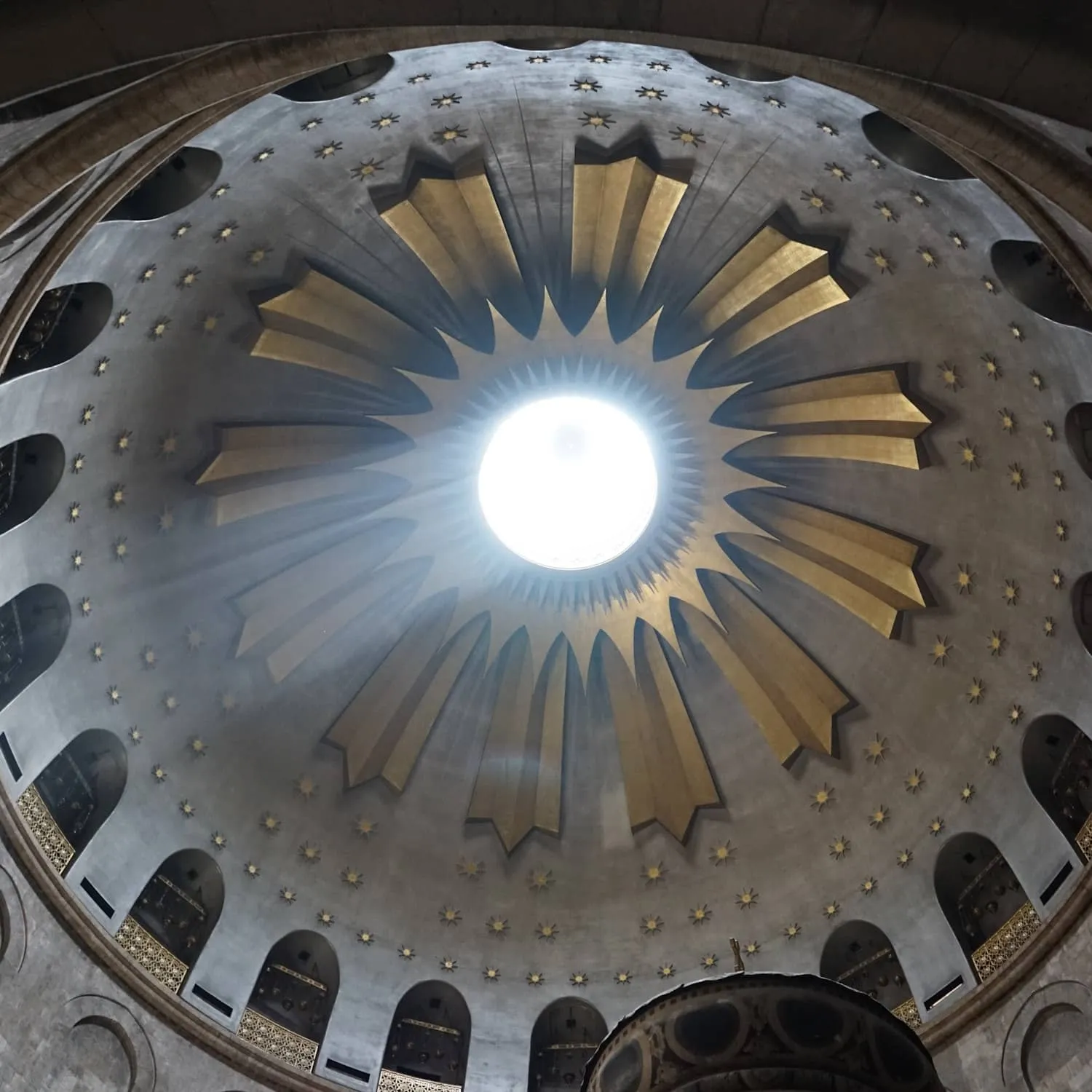 Hagia Sophia architectural dome ceiling