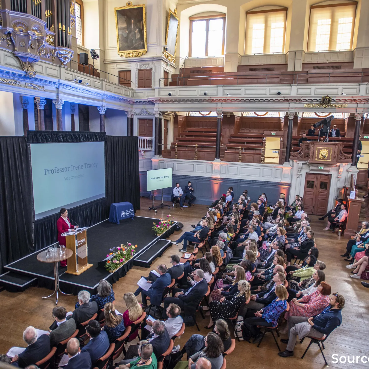 The Vice-Chancellor's Awards ceremony in the Sheldonian Theatre