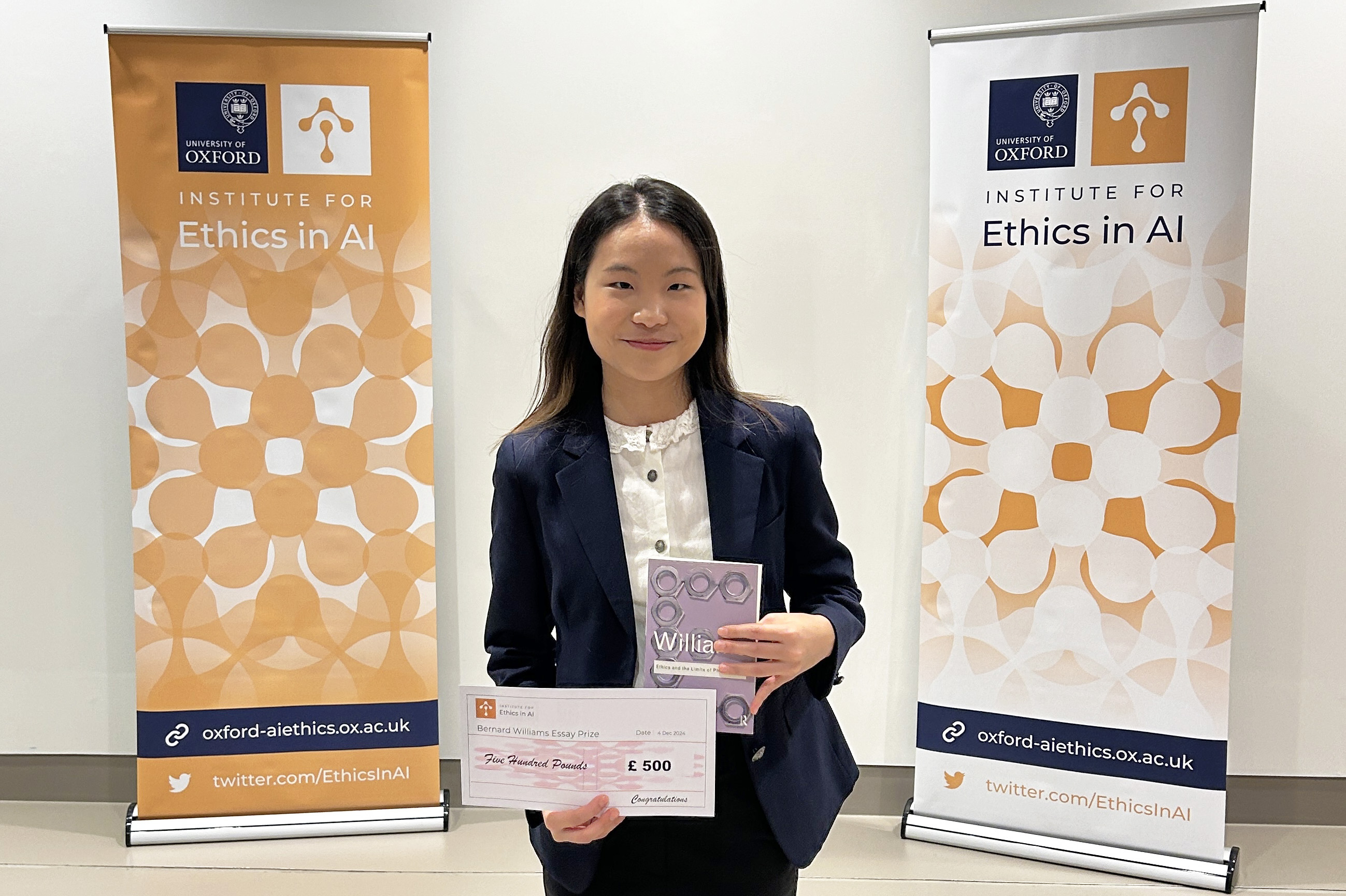 Xiaolan Deng wins 2024 Bernard Williams Essay Prize | Christ Church ...