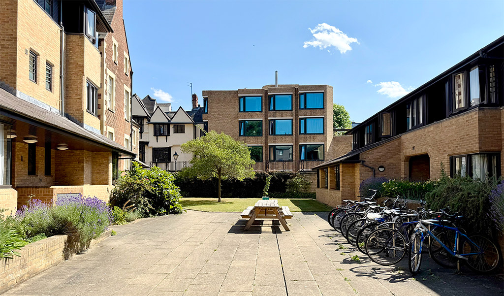 Exterior space at St Aldates Quad