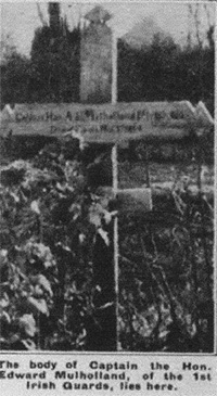 Grave of Captain the Hon. A.E.S. Mulholland
