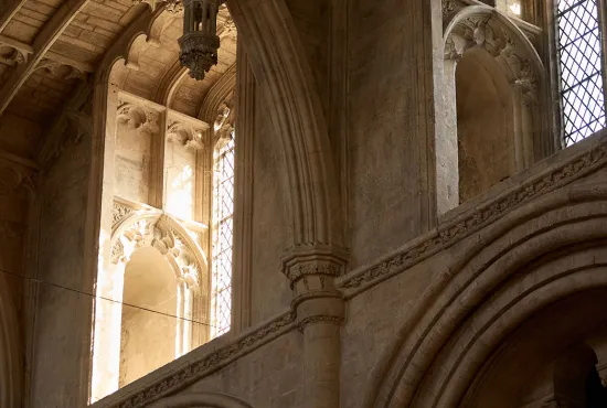 View of the interior of the Cathedral