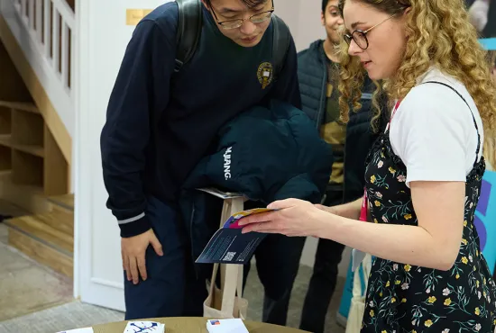 Students and mentors at Oxford Edge