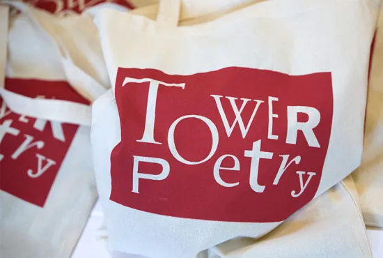 Tower Poetry goodie bags