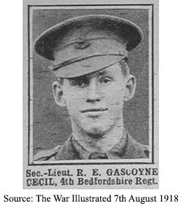 Lieutenant Rupert Edward Gascoyne-Cecil