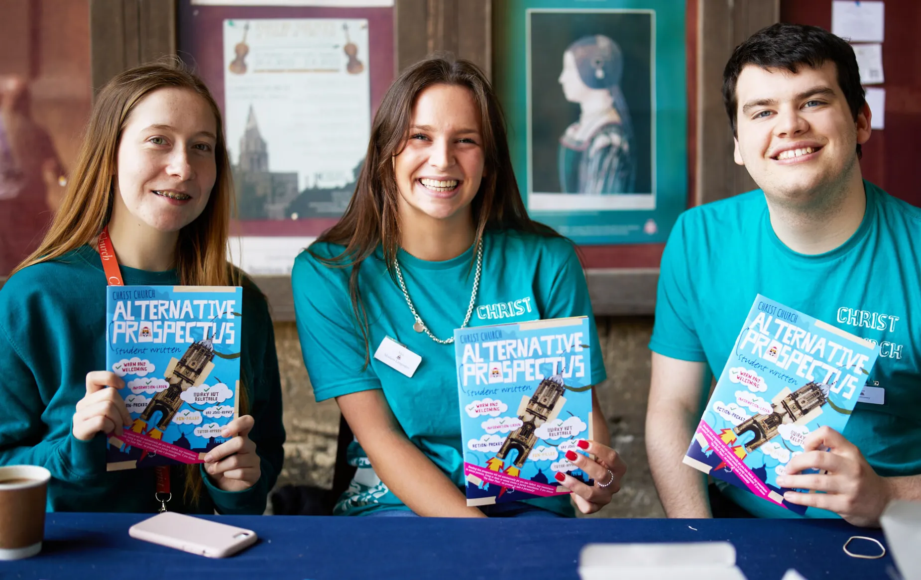 Christ Church Open Day student helpers