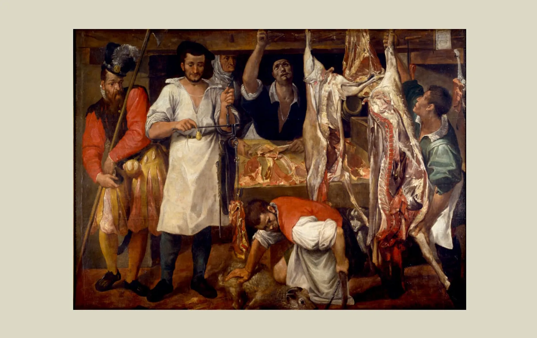 Annibale Carracci: The Butcher's Shop