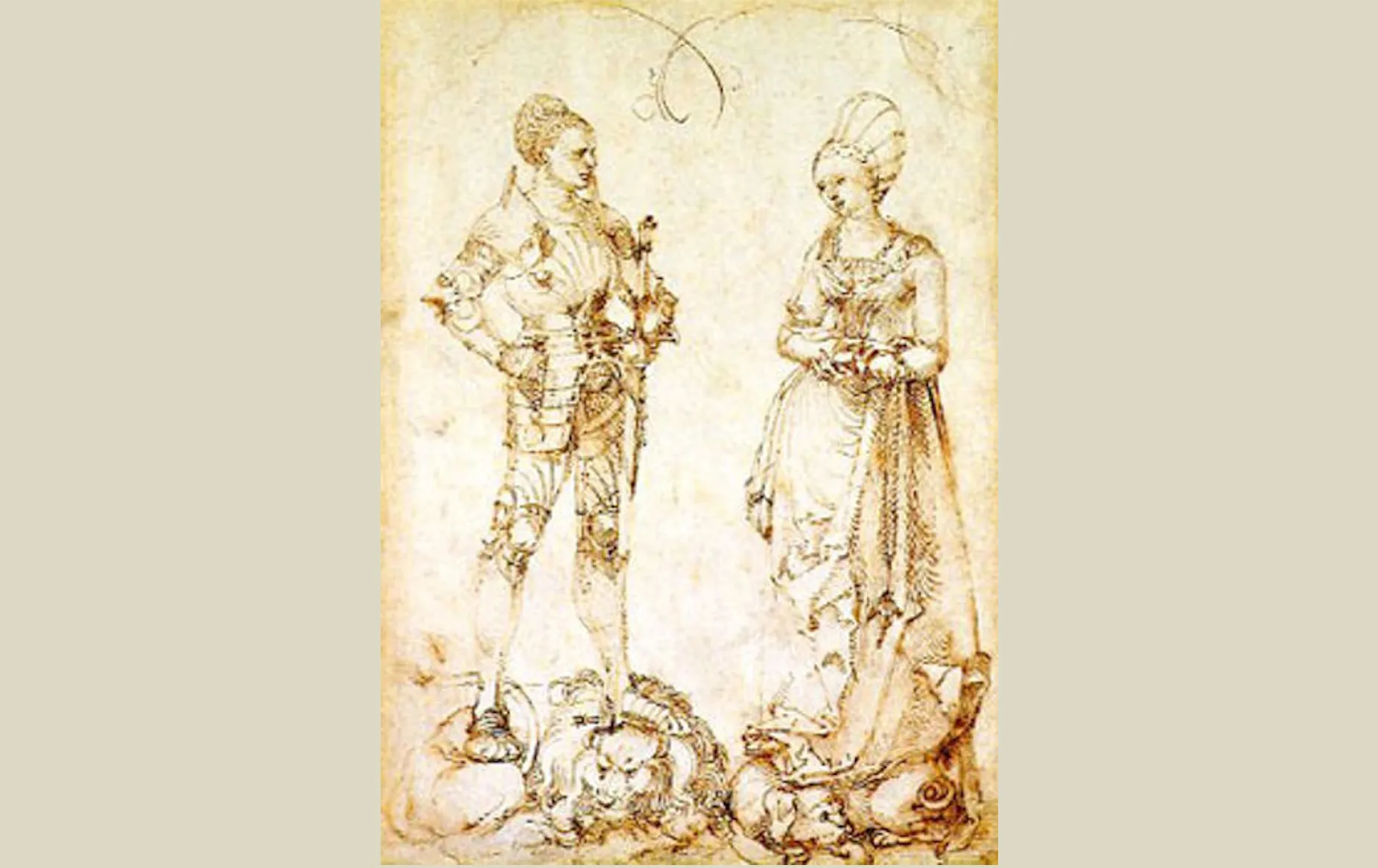 Albrecht Dürer: Knight and Lady