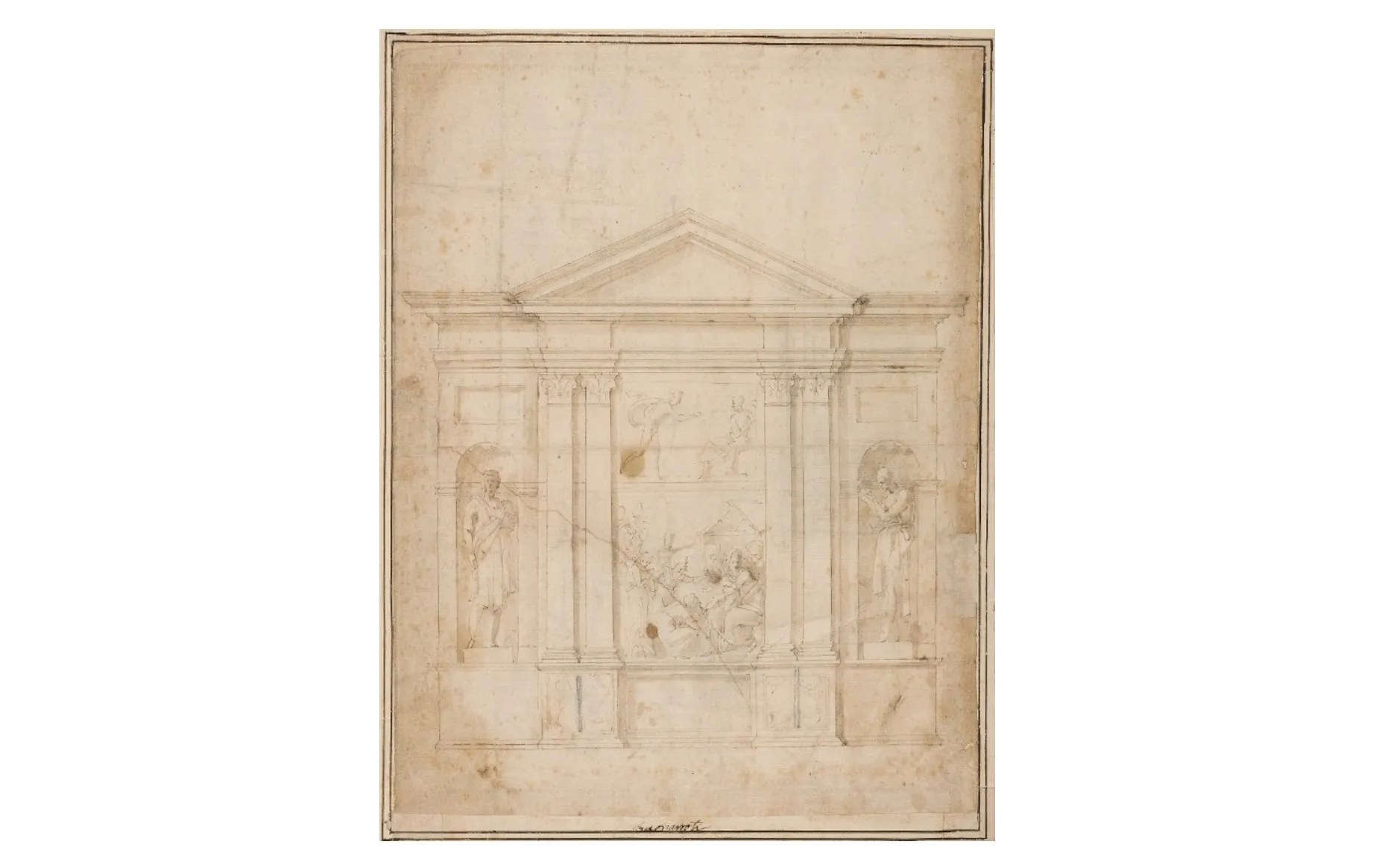 Drawing by Michelangelo