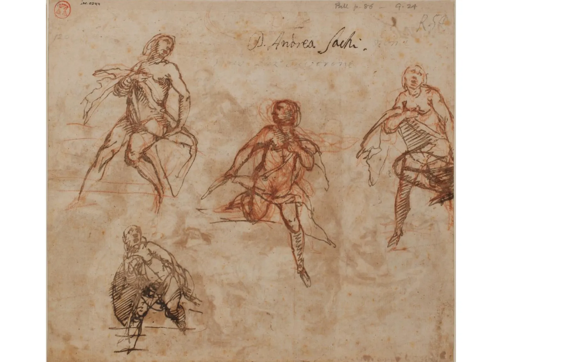 Work from 'Thinking on Paper: Drawings by Old Masters' exhibition