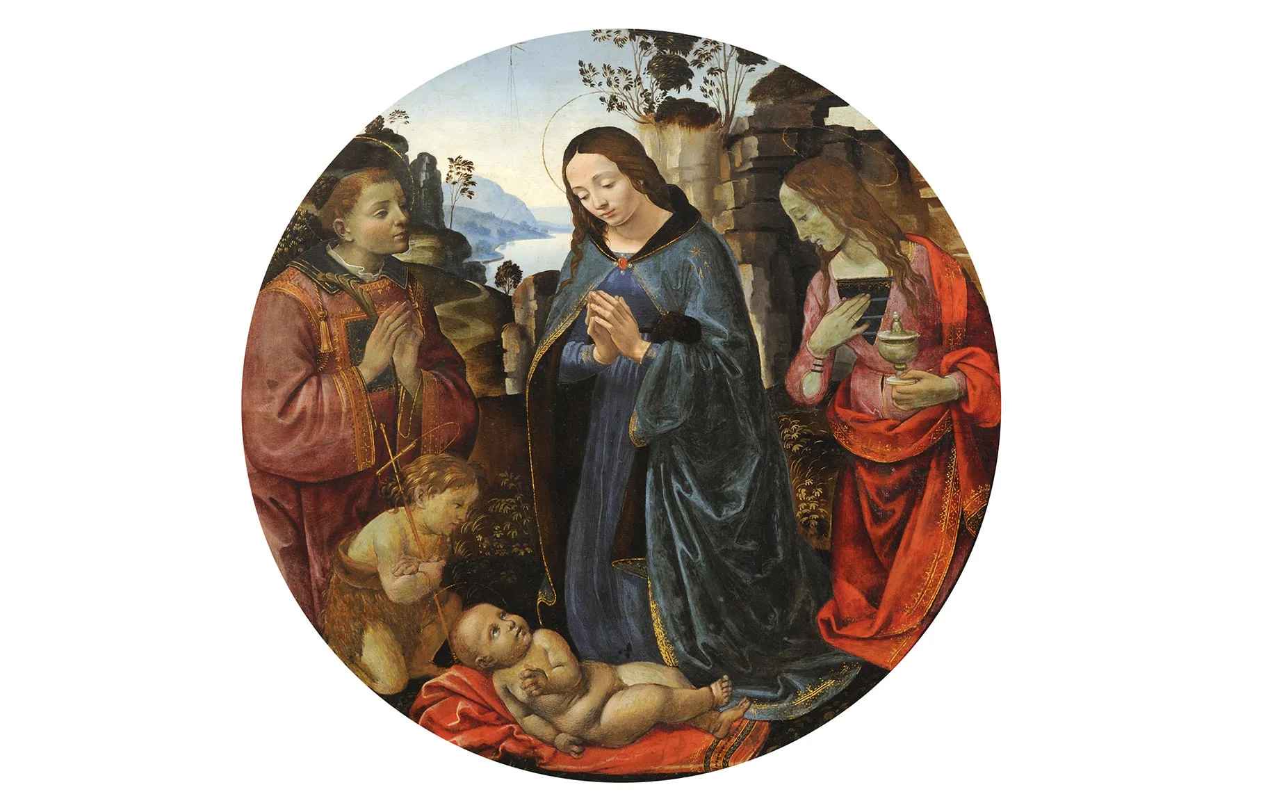 Raffaellino del Garbo, Adoration, JBS 48