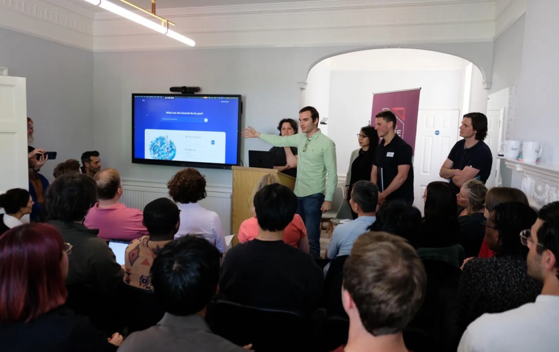 Participants in the Oxford Edge Hackathon