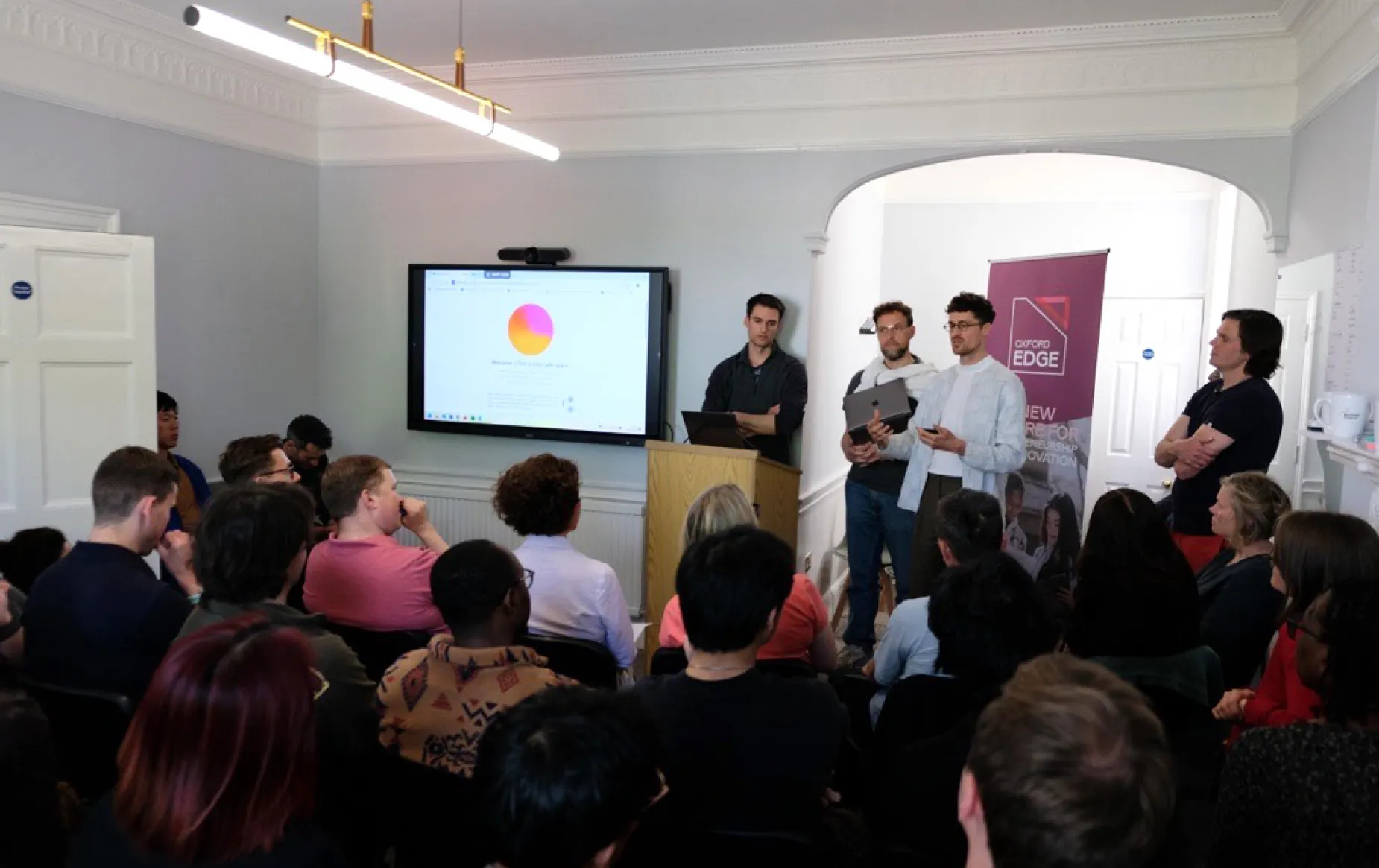 Participants in the Oxford Edge Hackathon