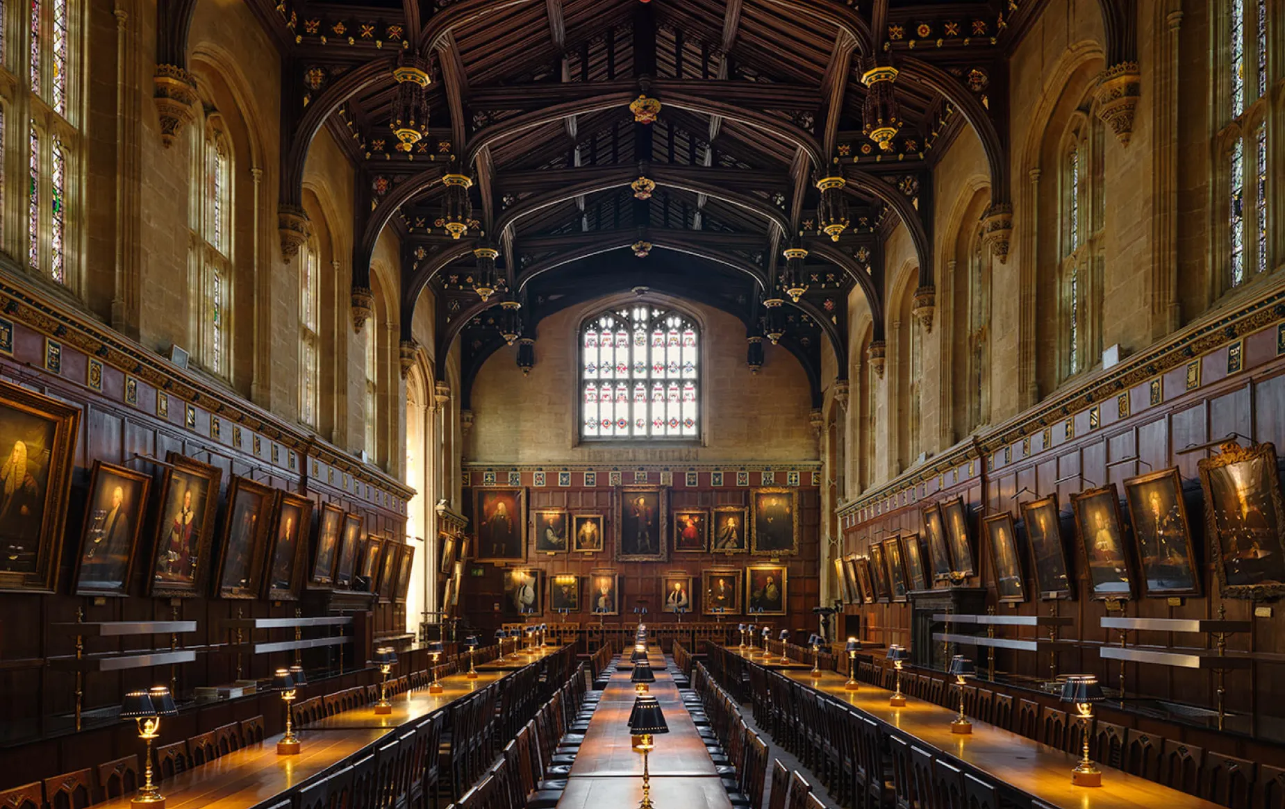 The Hall viewed from the doorway