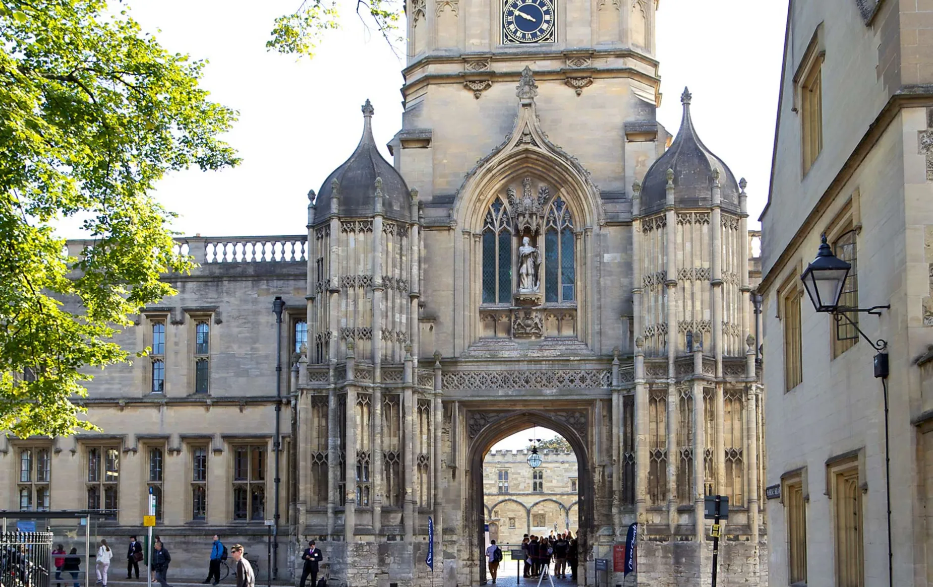 Tom Gate viewed from the other side of St Aldate's