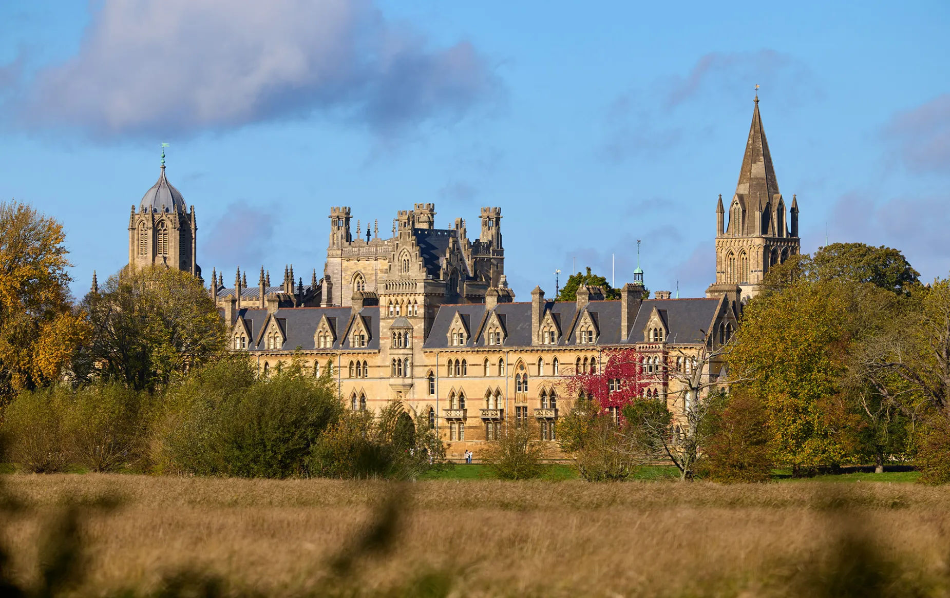 The Meadow Building across Christ Church Meadow