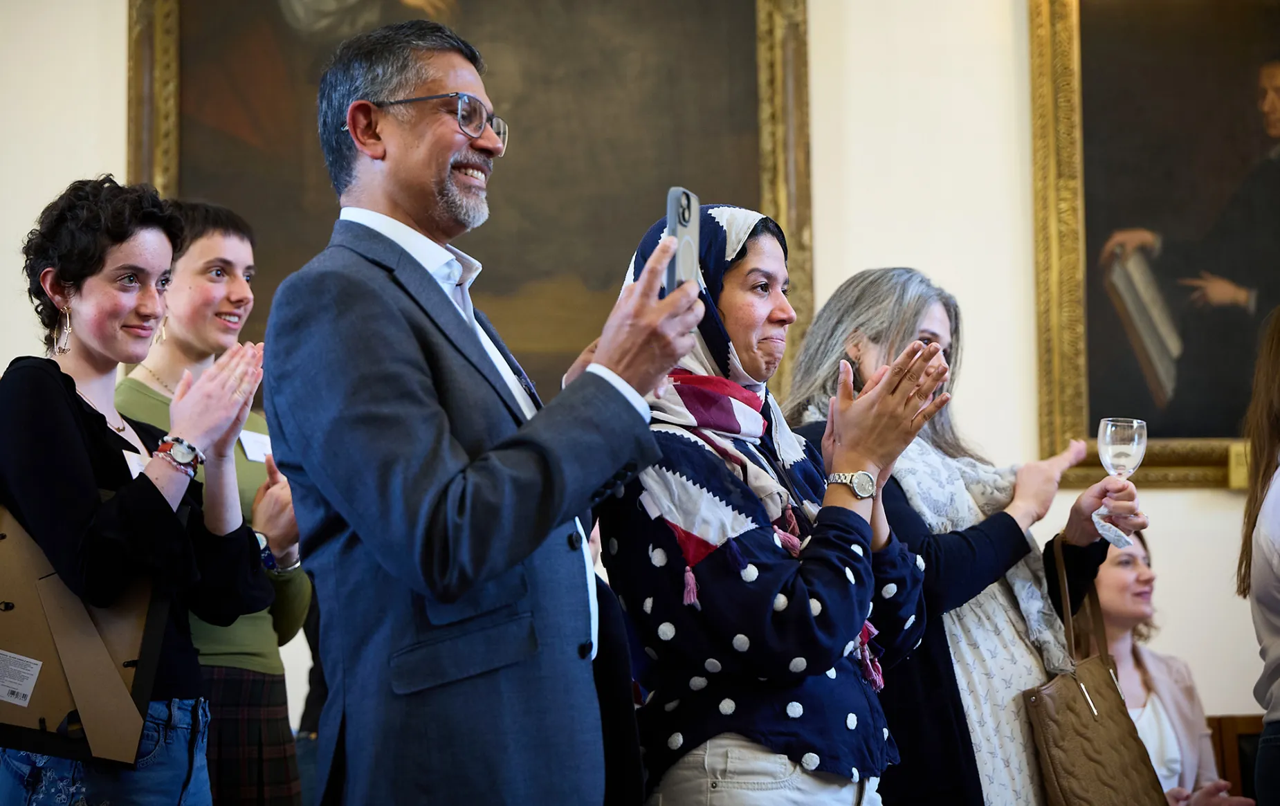 Attendees of the Tower Poetry prize-giving event 2026