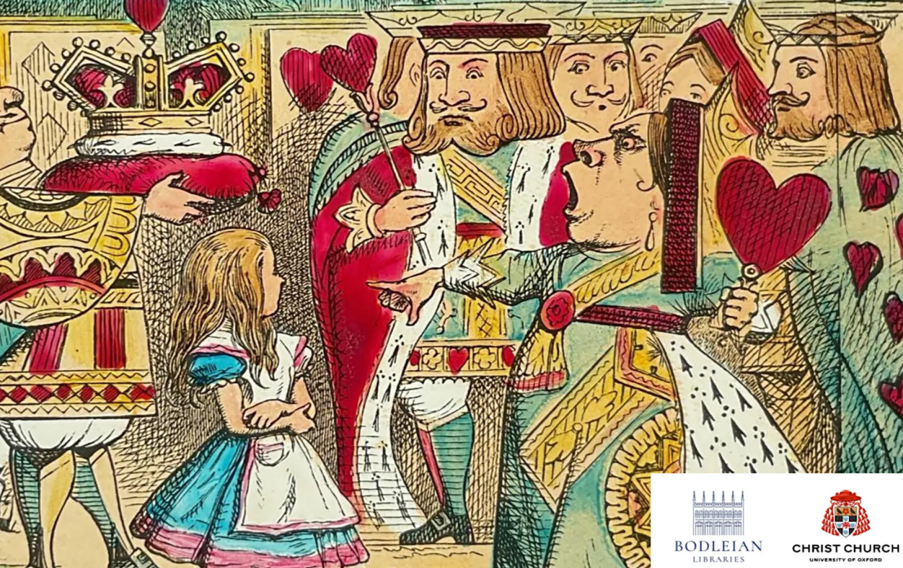 Detail of an illustration from Alice's Adventures in Wonderland