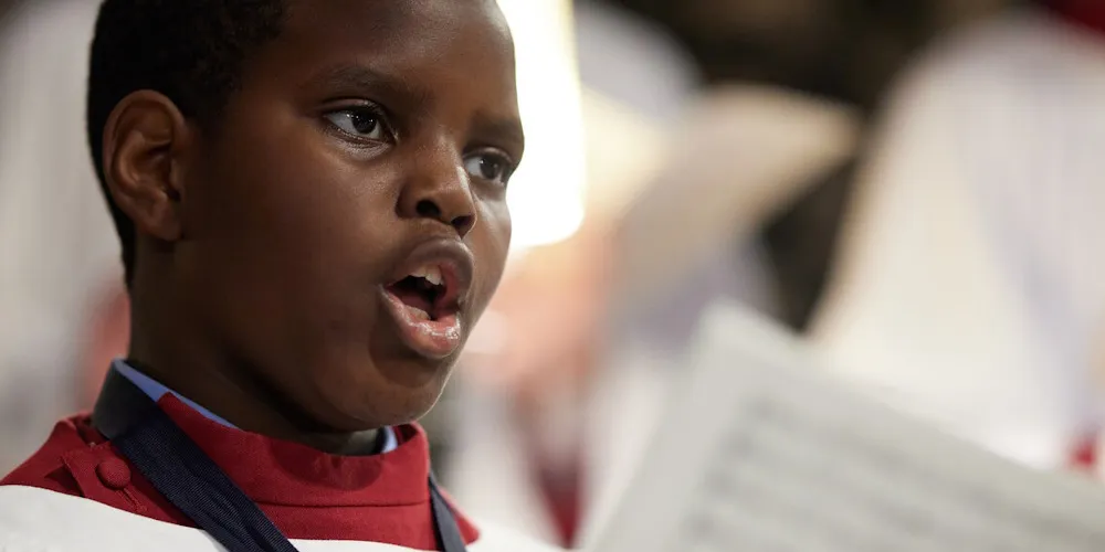 Chorister in the Cathedral Choir