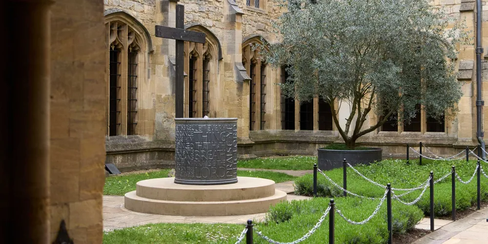 Cloister garden