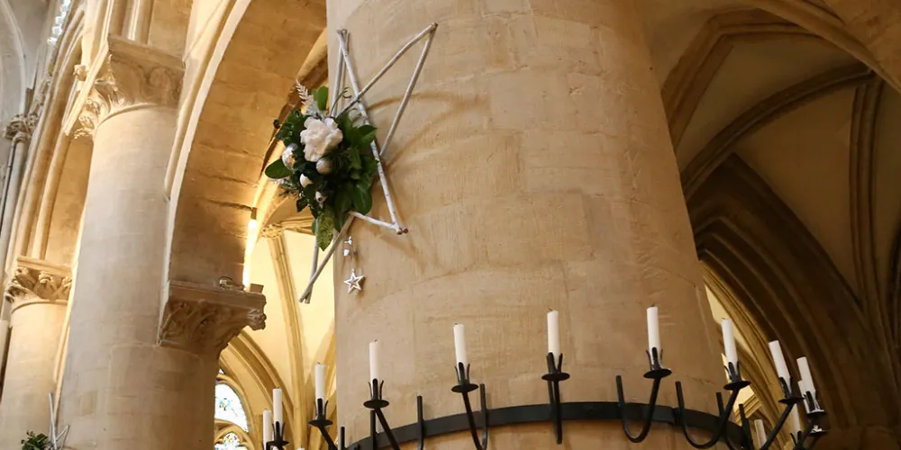 Christmas decorations in the Cathedral