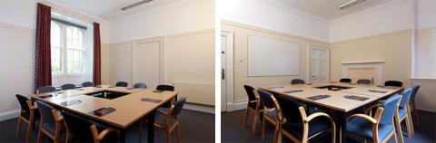 Old Library 1 in boardroom layout