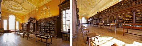 Views of the Upper Library