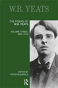 Book cover, The Poems of W.B.Yeats Vol. 3 edited by Peter McDonald