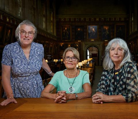 Emeritus Professor Catherine Andreyev, Emeritus Professor Judith Pallot and Emeritus Professor Emanuela Tandello