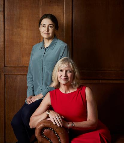 Professor Dame Clare P. Grey DBE FRS and Dame Joanna Smith DBE