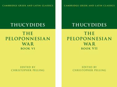 Book cover, Thucydides: The Peloponnesian War Book VI & Thucydides: The Peloponnesian War Book VII - Christopher Pelling