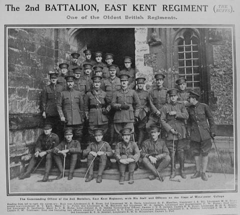2nd Battalion East Kent Regiment, "The Buffs"