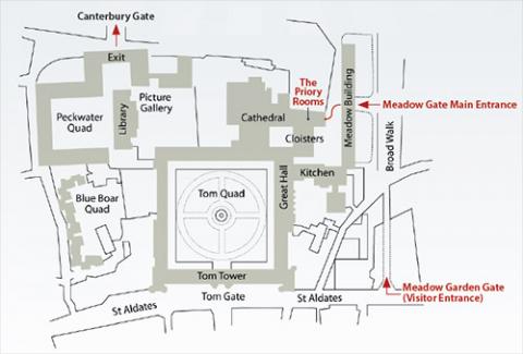 Map of Christ Church