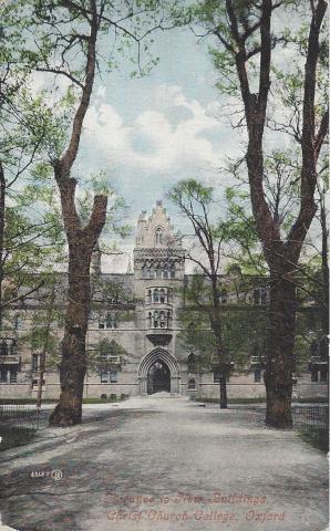 A postcard from 1907 depicting New Walk, Christ Church