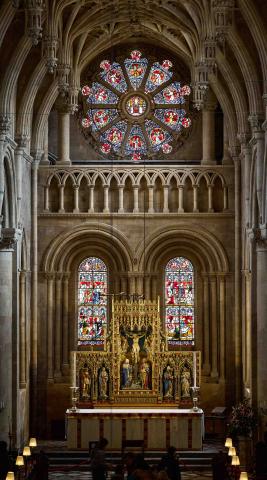 The Cathedral altar