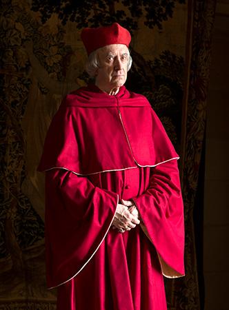 Jonathan Pryce as Cardinal Wolsey. Wolf Hall © Company Pictures and Playground 2013