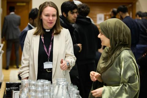 Kirsty Borthwick at the Iftar