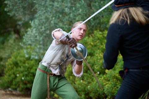Tudor Fayre swordsmen