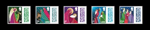 Royal Mail 2025 Christmas stamps
