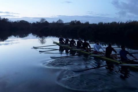 Christ Church rowers