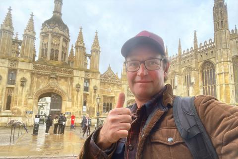 Steve Howes in Cambridge