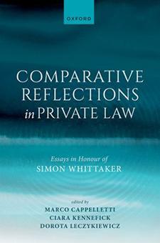 The cover of Comparative Reflections in Private Law