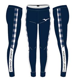 Graphic of rowing garment race leggings