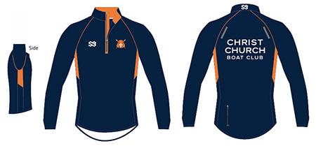 Graphic of rowing garment training midlayer
