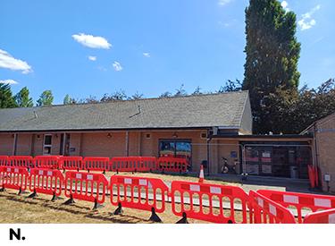 1 photo: N. entrance to OUBC rowing tank